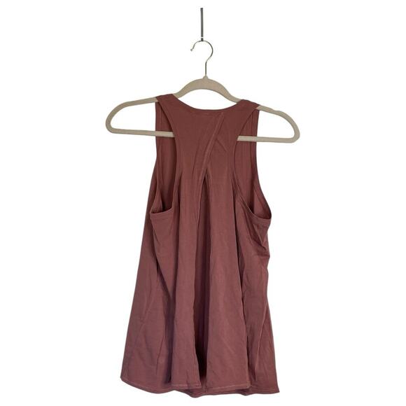 LULULEMON All Tied Up Tank Top Spiced Chai Size 6 Athletic Workout Mauve - Picture 4 of 7